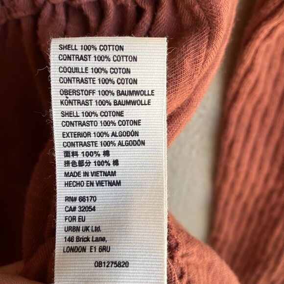 NWT - Free People It's Always Been You Long Sleeve Top Tunic in Rust Size: XS - Picture 10 of 11